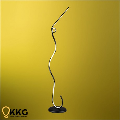 Sol Anahtarı Lambader - Siyah