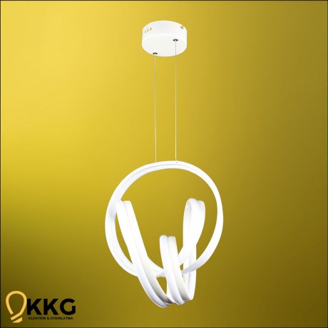 Çift T. Arya Led Avize - Beyaz