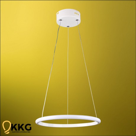 1 Katlı Led Avize - Beyaz