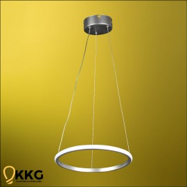 1 Katlı Led Avize - Gümüş