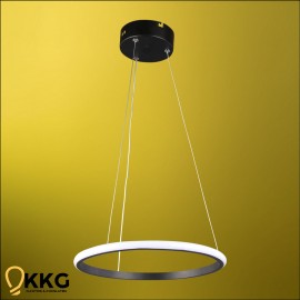 1 Katlı Led Avize - Siyah