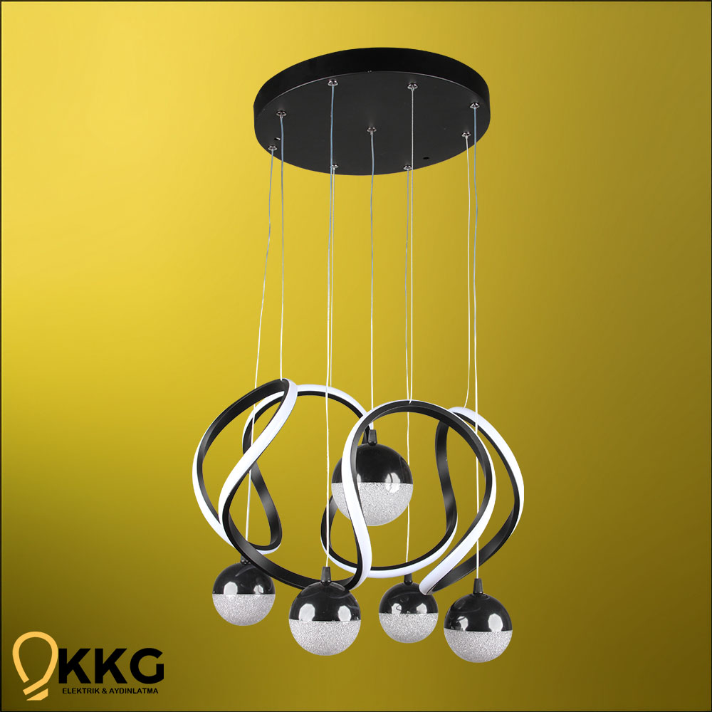 Alina Led Avize - Siyah