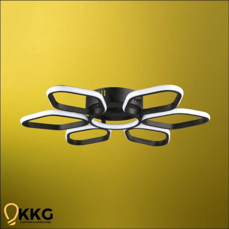 Daisy Led Avize - Siyah