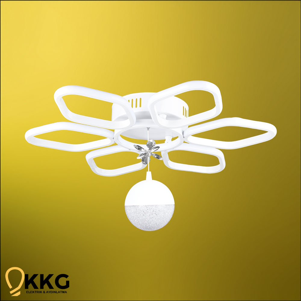 Daisy Power Led Avize - Beyaz