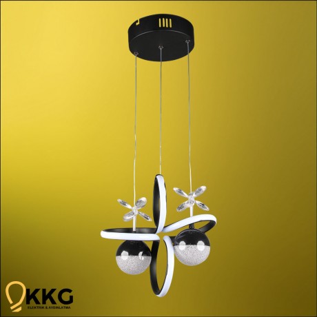 Elena Power Led Avize - Siyah