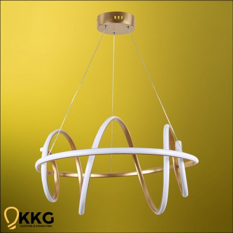 Güney Led Avize - Altın Sarısı