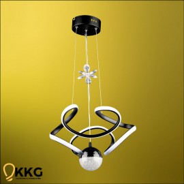 Helezon K. Power Led Avize - Siyah