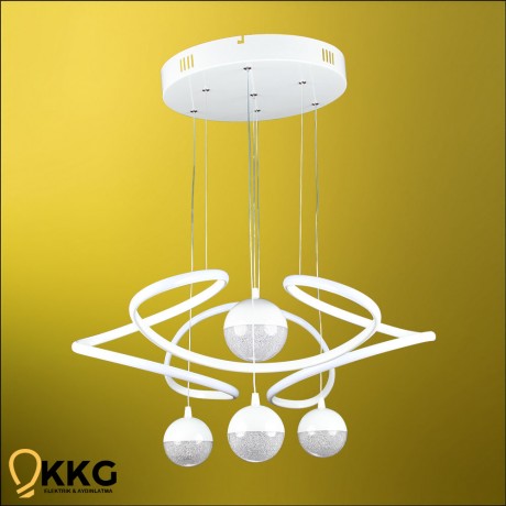 Jewel Led Avize - Beyaz