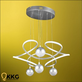 Jewel Led Avize - Gümüş