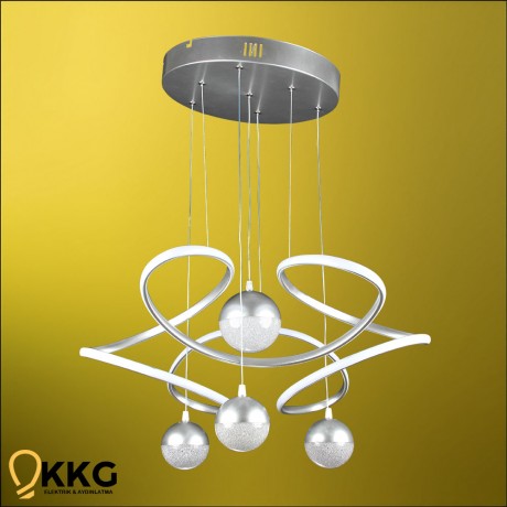 Jewel Led Avize - Gümüş