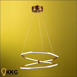 Karmen Led Avize - Altın Sarısı