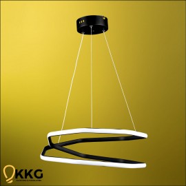 Karmen Led Avize - Siyah