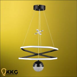 Karmen Power Led Avize - Siyah