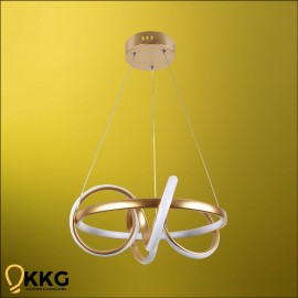 Kuzey K. Led Avize - Altın Sarısı