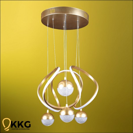 Stella Led Avize - Altın Sarısı