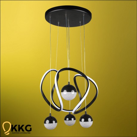 Stella Led Avize - Siyah