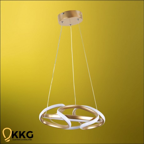 Ufo K. Led Avize - Altın Sarısı