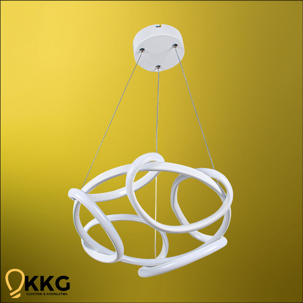 Ufo K. Led Avize - Beyaz