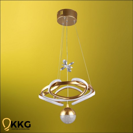 Ufo K. Power Led Avize - Altın Sarısı