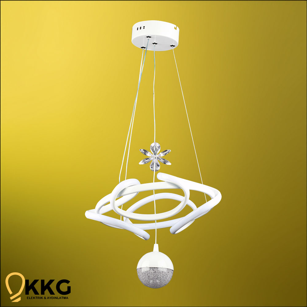 Ufo K. Power Led Avize - Beyaz