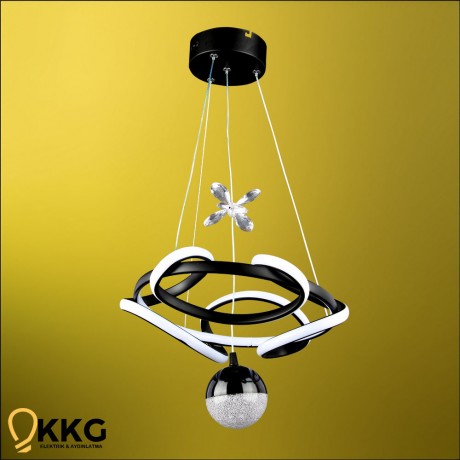 Ufo K. Power Led Avize - Siyah