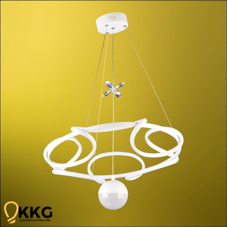 Ufo Power Led Avize - Beyaz