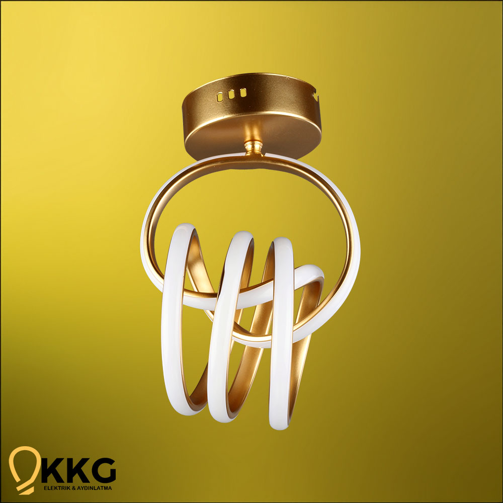 İmza Küçük T. M. Led Avize - Altın Sarısı