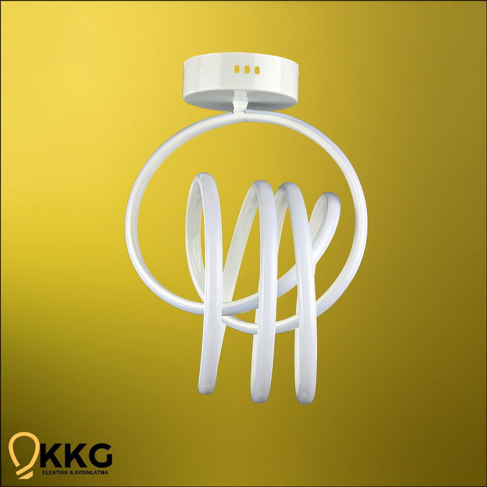 İmza T. M. Led Avize - Beyaz