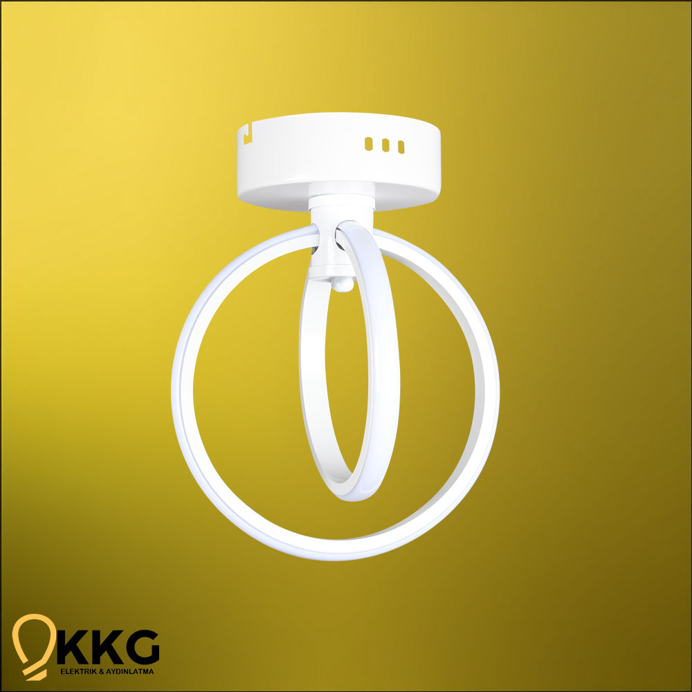 Küre Küçük T. M. Led Avize - Beyaz