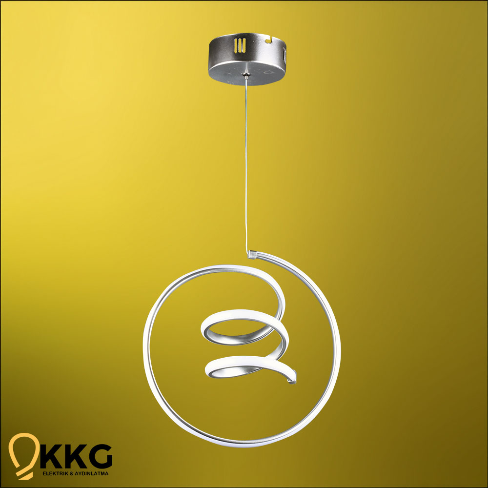 Cleo Led Avize - Gümüş