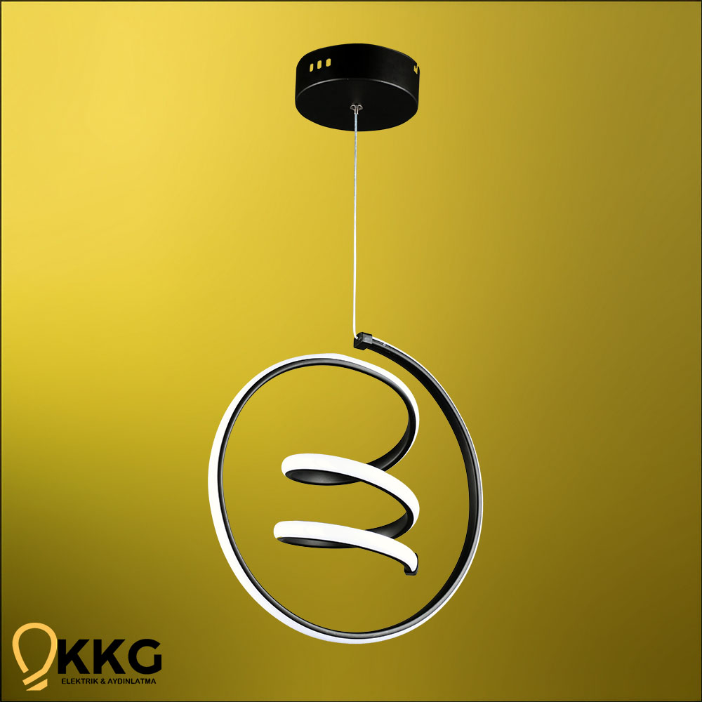 Cleo Led Avize - Siyah