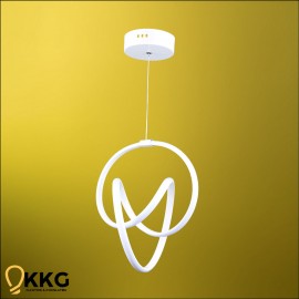 Dünya Led Avize - Beyaz