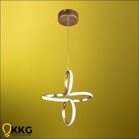 Elena Led Avize - Altın Sarısı