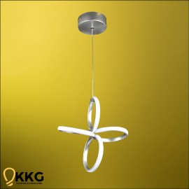 Elena Led Avize - Gümüş