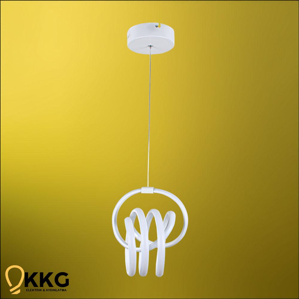 İmza Küçük Led Avize - Beyaz