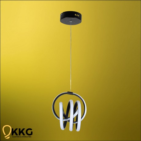 İmza Küçük Led Avize - Siyah