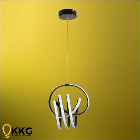 İmza Led Avize - Siyah