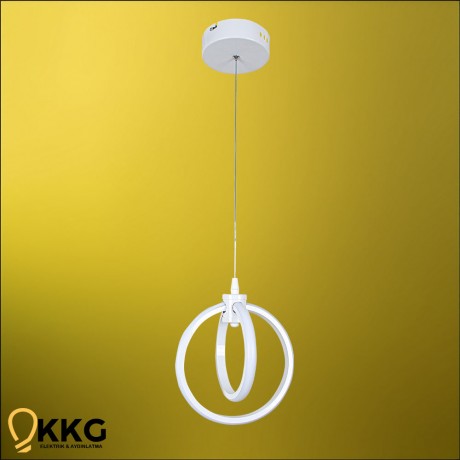 Küre Küçük Led Avize - Beyaz