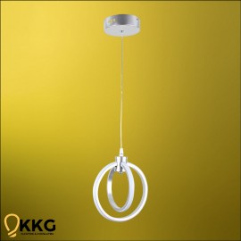 Küre Küçük Led Avize - Gümüş