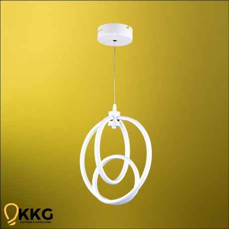 Küre Led Avize - Beyaz