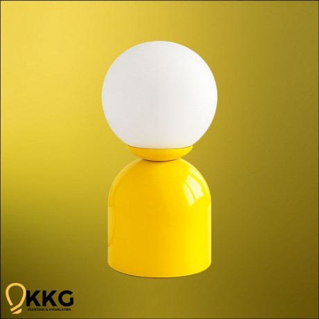 Top Masa Lambası - Sarı