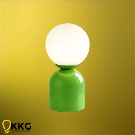 Top Masa Lambası - Yeşil